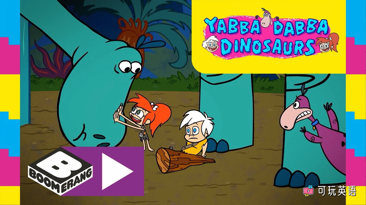 《Yabba-Dabba Dinosaurs》家有恐龙英文版，摩登原始人衍生剧集，第1/2季，全26集，英语字幕高清1080P视频MKV百度网盘下载 - 可玩星球-可玩星球