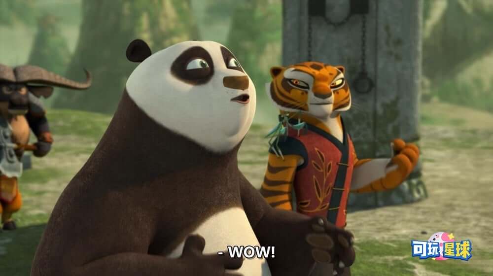 《Kung Fu Panda: Legends of Awesomeness》功夫熊猫:盖世传奇英文版，第1/2/3季，全80集，1080P高清视频带英文字幕，百度网盘下载！插图2