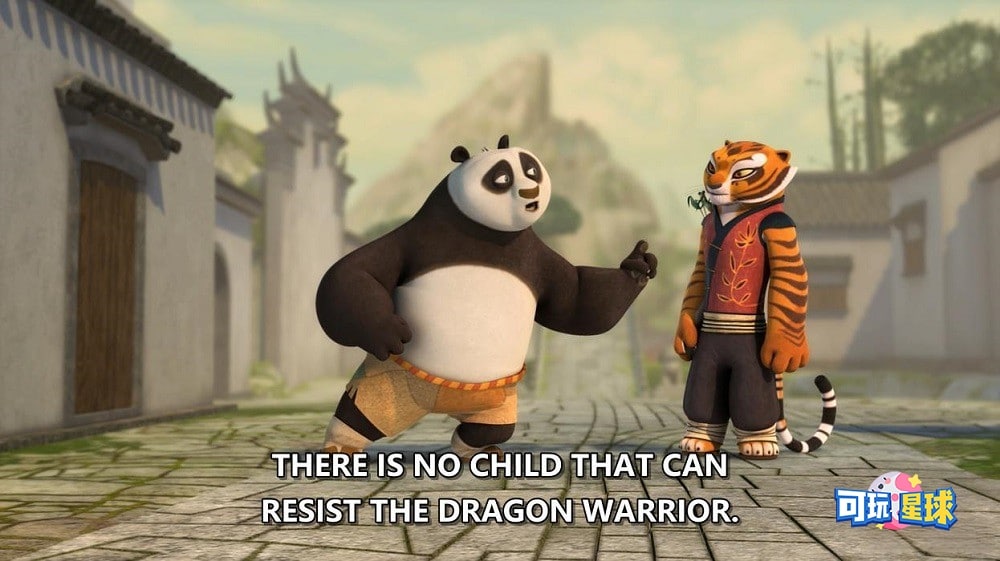 《Kung Fu Panda: Legends of Awesomeness》功夫熊猫:盖世传奇英文版，第1/2/3季，全80集，1080P高清视频带英文字幕，百度网盘下载！插图3